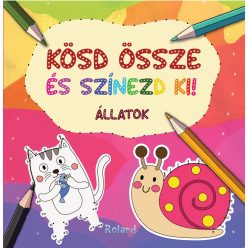 Kösd össze és színezd ki! Állatok