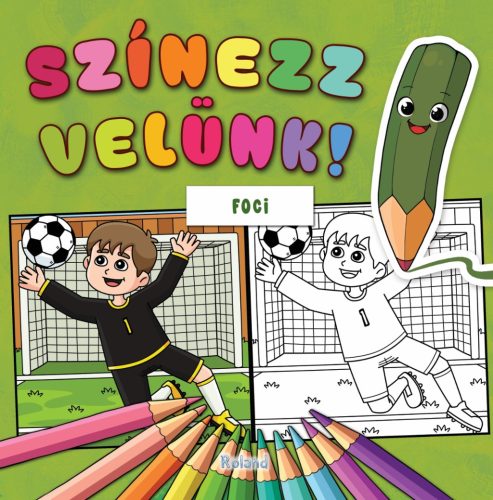 Színezz velünk! Foci
